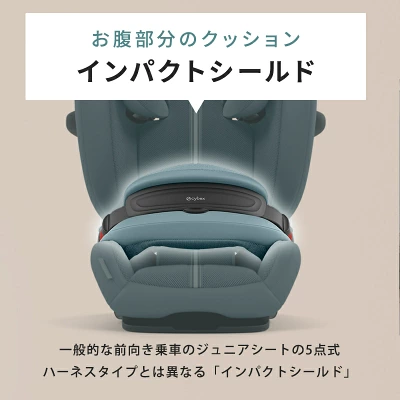 サイベックスチャイルドシート パラスG2の特長
