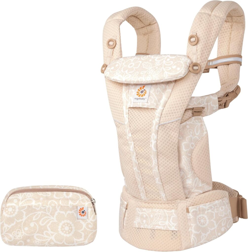 エルゴオムニブリーズの人気色クリームフラワーレース